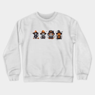 Pumpkin Halloween funny Crewneck Sweatshirt